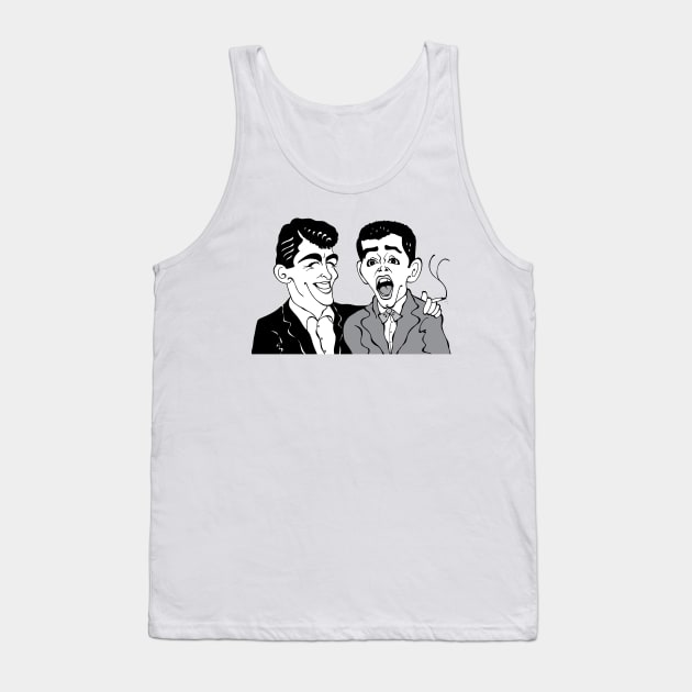 CLASSIC COMEDY DUO FAN ART!! Tank Top by cartoonistguy